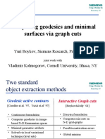 Computing Geodesics and Minimal Surfaces Via Graph Cuts: Yuri Boykov, Siemens Research, Princeton, NJ