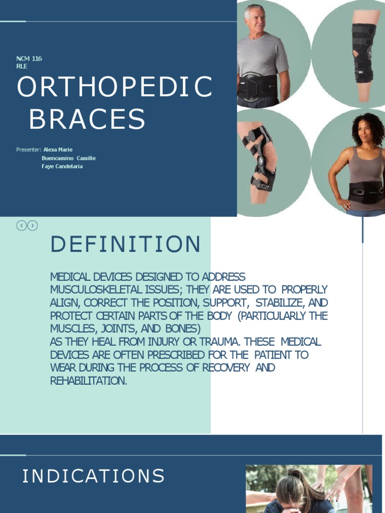 Orthopedic Brace PDF Vertebral Column Anatomical Terms Of Motion