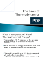 The Laws of Thermodynamics