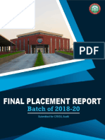 Final Placement Report: Submitted For CRISIL Audit