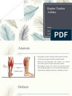 Ruptur Tendon Achiles