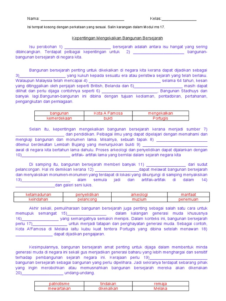 Bangunan Bersejarah Pdf