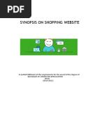 Synopsis On Online Shopping Website