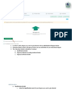 Detail of Degree(s) : E-Service (Web Portal)