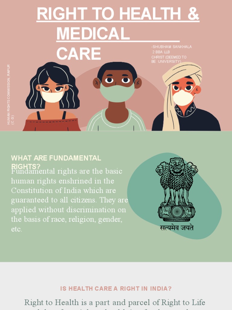 Right To Health & Medical Care | PDF | Health Care | Government