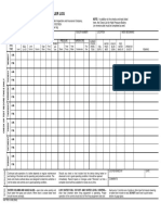 High Pressure Boiler Log