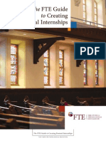 The FTE Guide To Creating Pastoral Internships