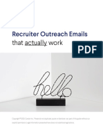 Recruiter Outreach Emails: That Actually Work