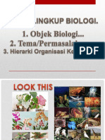 RUANG LINGKUP BIOLOGI pjj2021