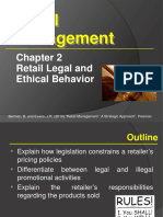 Retail Management: Retail Legal and Ethical Behavior