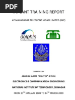 INPLANT TRAINING REPORT