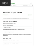 PHP XML Expat Parser