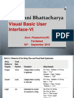 Visual Basic User Interface-VI