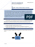 Music K-12 Module 1