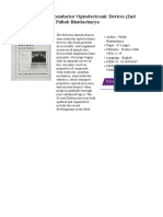 PDF Semiconductor Optoelectronic Devices (2nd Edition) PDF Full by Pallab Bhattacharya
