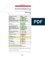 Flow and CV Calculation Tool