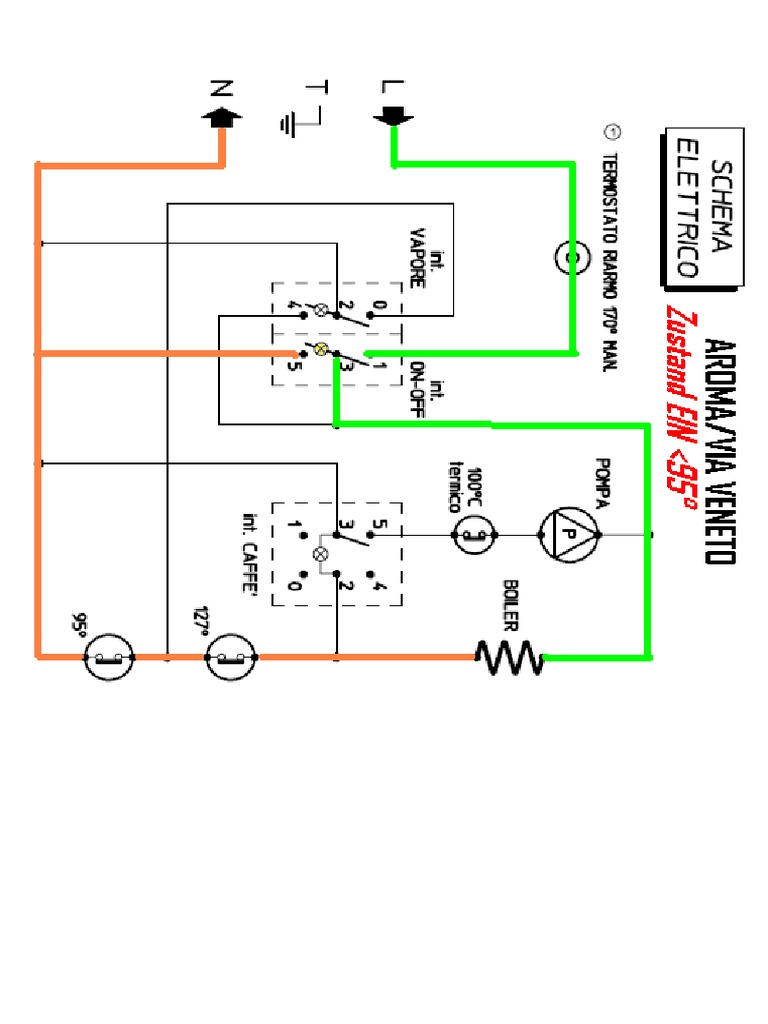 SAECO Aroma Espresso Machine Wiring Diagram PDF