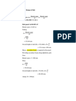 1.1 Preliminary Design of Slab