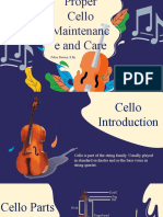 Proper Cello Maintenance and Care