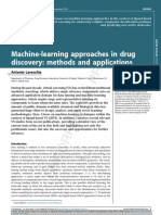 Machine-Learning Approaches in Drug Discovery: Methods and Applications
