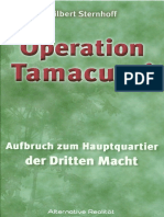 Operation Tamacuari - Aufbruch Zum Hauptquartier Der Dritten Macht by Gilbert Sternhoff