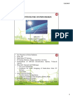 Photovoltaic System Design: Dr. Md. Ziaur Rahman Khan, Professor, Dept. of EEE, BUET