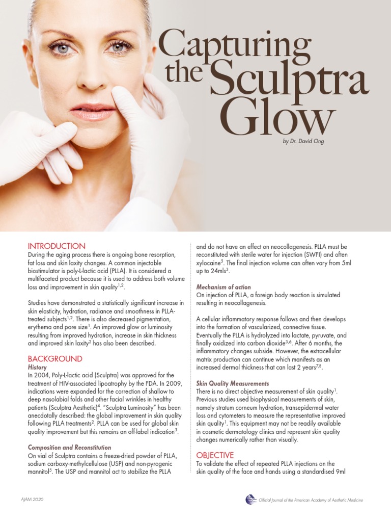 Sculptra Injection Protocol and Effects | PDF | Digital Single Lens ...