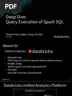 A Deep Dive Into Query Execution Engine of Spark SQL