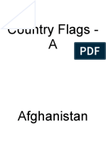 Country Flags Starting With 'A'