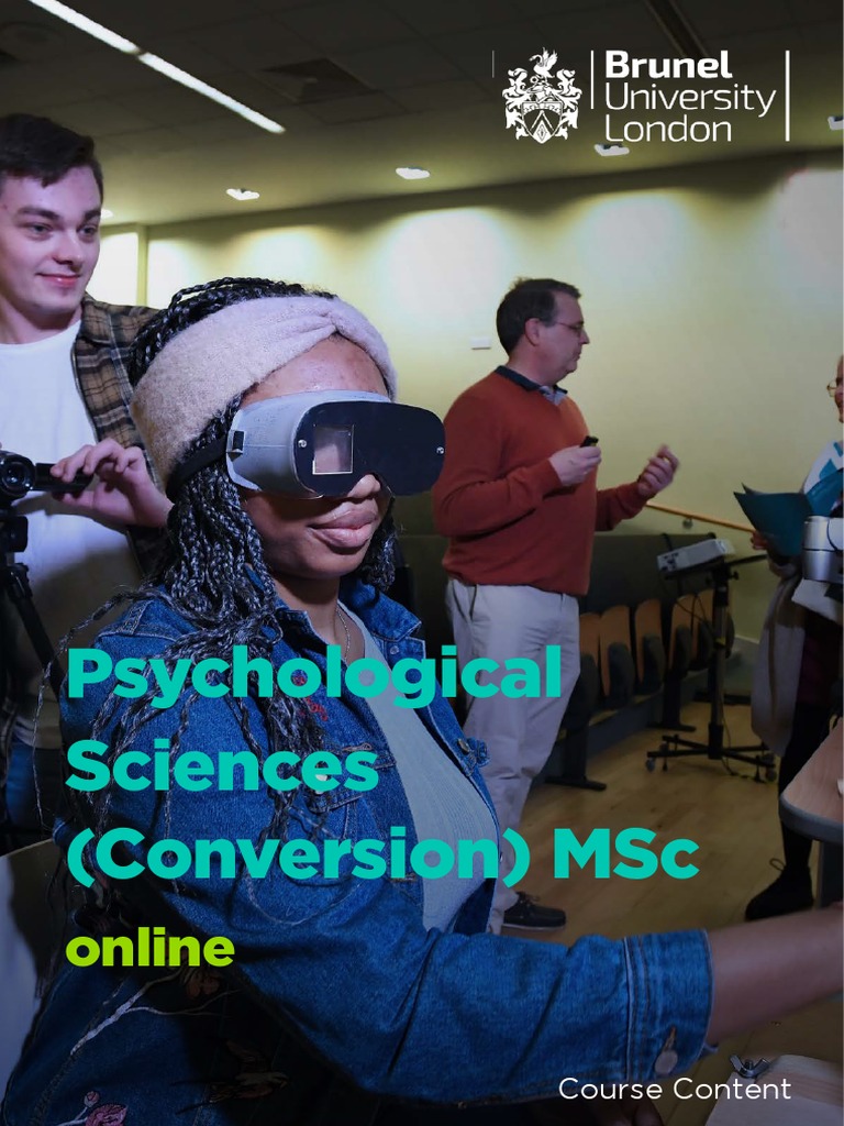 Psychological Sciences (Conversion) MSC: Online | PDF | Social ...