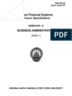 Indian Financial System (Block-2)