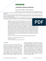 Cell therapy in acute respiratory distress syndrome