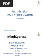 PMP Certification: PMBOK® 6.0