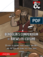 Bendolins Compendium of Brews and Cuisine