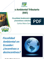 FAT - Fiscalidad Ambiental en El Ecuador