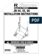 TDR44, 55, 66 Tailgate Installation Instructions