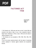 Factories Act 1948 | PDF