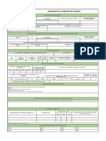 Registro de Accidente de Trabajo