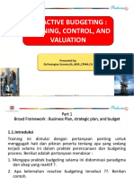 Modul Proactive Budgeting 1