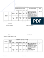 Workweek Plan May 3-7, 2021: Enclosure No. 3 To Deped Order No. 11, S. 2020