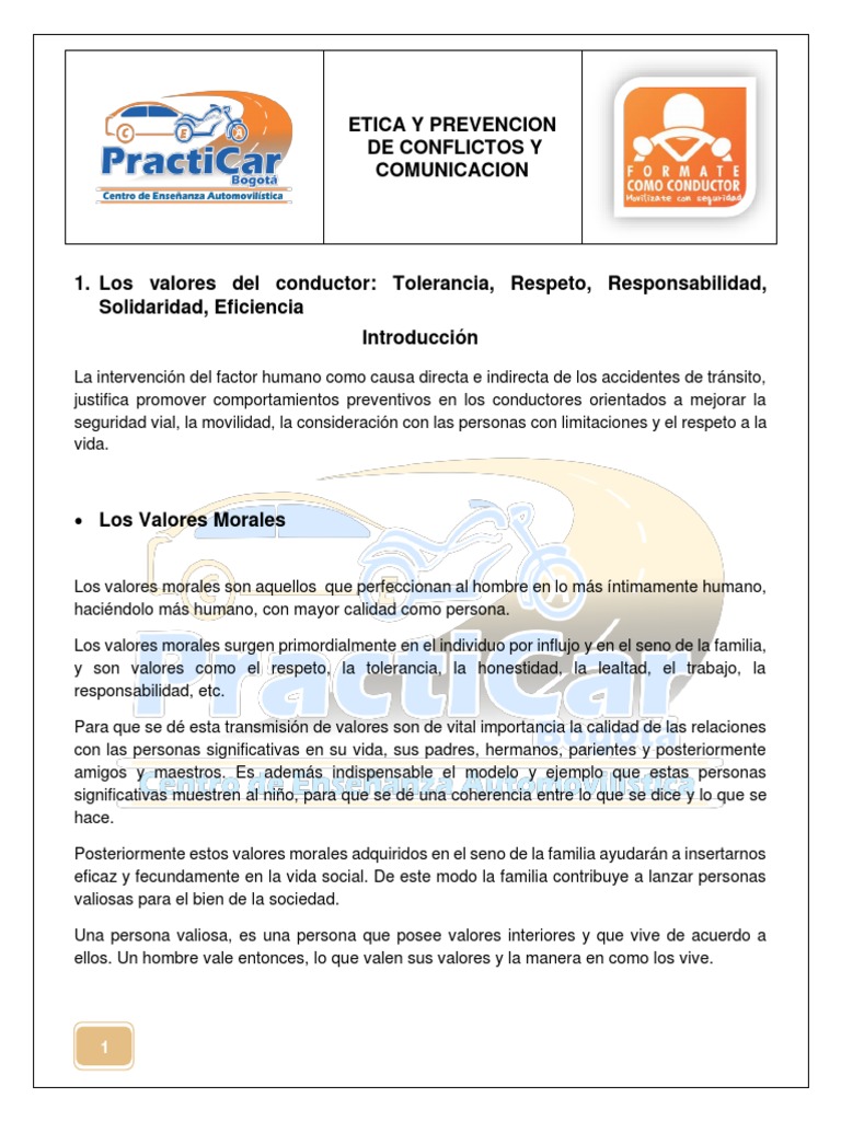 Etica y Prevencion de Conflictos y Comunicacion | PDF | Tierra ...