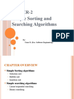 Ch2-3 Simple Sorting and Searching Algs