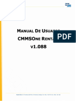 Manual de Usuario Addon CMMSOne Rentals V1.088
