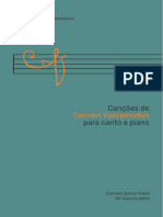 Carmen Vasconcellos Para Canto e Piano