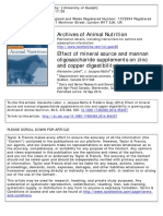 Archives of Animal Nutrition