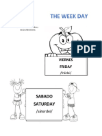 The Week Day: Sabado Saturday