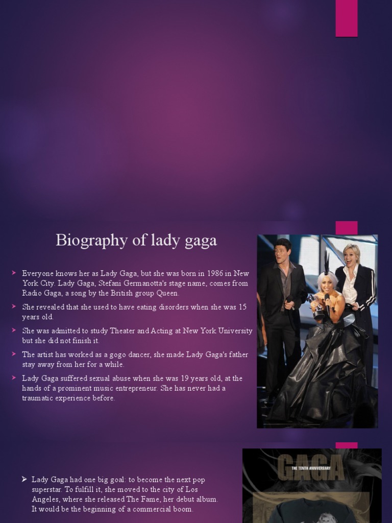 Image Result For Biografa De Lady Gaga Su Vida Historia Bio Resumida
