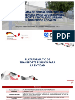 Curso PROMOVILIDAD Plataforma TIC Transporte Publico v19julIO2021