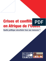 Crises Et Conflits en Afrique de L'ouest: Quelle Politique Sécuritaire Face Aux Menaces ?