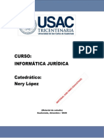 Curso Contenido - Informática Jurídica